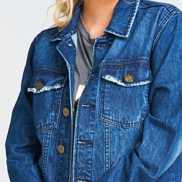 Show Me Your Mumu Star Jean Jacket - Picture 2 of 2
